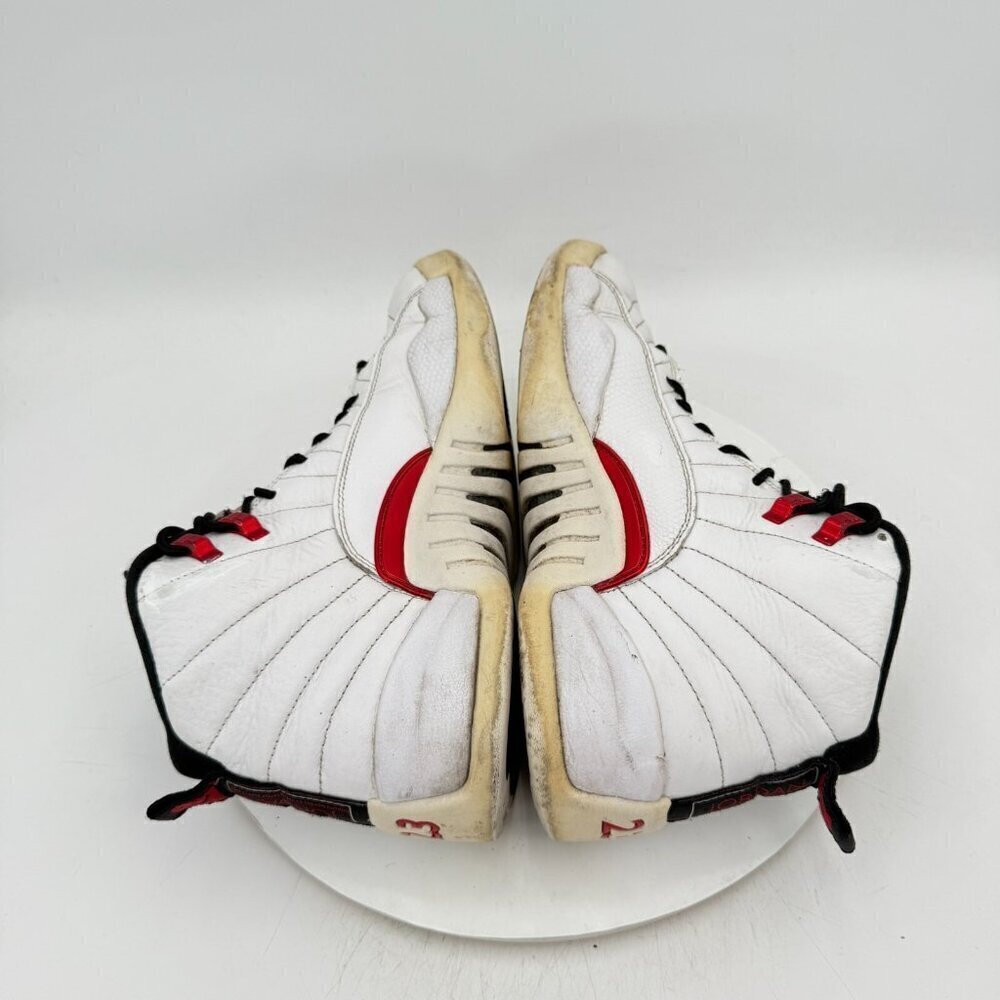 Nike Air Jordan 12 Twist Men Size 9.5 CT8013-106 White Black University Red Shoe - Picture 6 of 11